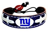Americans Sport's New York Giants Team Color Football Bracelet