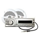 Boss Audio MCK1580.6 Package w/MR1580DI Receiver, MR60W Speakers, MRANT10 Antenna