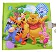 Disney Pooh Diary w/ Lock : Winnie the pooh Tigger & Piglet