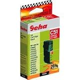 GERMAN HARDCOPY Patrone C51 Tinte schwarz Pixma iP