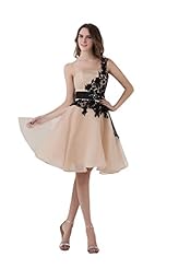 One Shoulder Belted Short Homecoming Dress/Prom Dress 