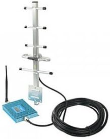 Professional Security GSM900 Signal Boosters with LCD Display(11dB Outdoor Antenna)(US Adapter)