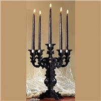 Gothic Glittered Candelabra