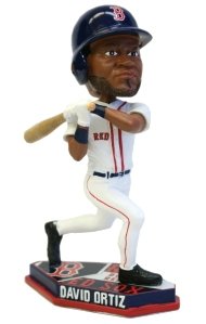 Boston Red Sox David Ortiz Forever Collectibles Plate Base Bobble Head