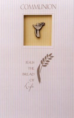 Memorial Tear Communion / Bread Card by Katy Bernu * Inspirational Pocket Token KBC-111