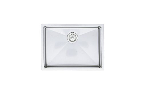 Blanco 515822 16-Inch Precision R10 Single Bowl Undermount Sink, Stainless Steel