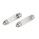 Invizilite 24V 3W Clear Glass Festoon Xenon Lamp Pack: 100 Pack