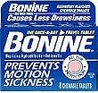 Bonine Motion Sickness Prevention Chewable Tablets 8 Per Box
