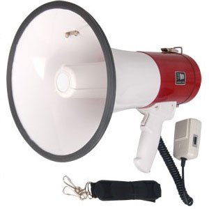 Useful In Any Weather 9 Inch In 9 25 Watt Megaphone Sound Loud Speaker Bullhorn Siren Microphone Portable