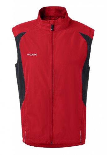 VAUDE Herren Weste Dundee, red, M, 03907