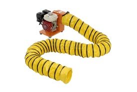 Gas Ventilation Fan 15'L Duct Honda Motor