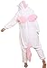 UBeauty Unisex-adult Kigurumi Onesie Unicorn Pajamas (M, light pink)