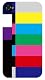 COLOR BAR iPhone4/4S 共用デザインジャケット PDA-01BK