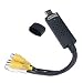 Sabrent USB-DVR4 4-Channel USB 2.0 DVR Security Surveillance CCTV Digital Video Camera Recorder Adapter - VISTA Ready