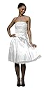 Brautkleid Hochzeitskleid "Amy" mit Tüll und Schnürung, Cremeweiß