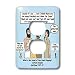 Rich Diesslins Funny Cartoon Gospel Cartoons - Matthew 05:27-37 Peter James and John deal with literalists - Light Switch Covers - 2 plug outlet cover