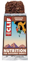 Clif Bar - Chocolate Brownie - Box of 12 by Clif Bar