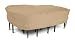 Terrazzo Patio Table & Chair Set Cover, Rectangular / Oval, Large