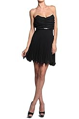 Sleeveless Spaghetti Strap Sweetheart Polyester Sequined Pleated Ruched  Mini Dress  With a Bow(s) and a Sash 