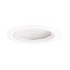Halo 498W 6-Inch White Baffle with White Trim for Sloped Ceilings