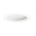 Halo 498W 6-Inch White Baffle with White Trim for Sloped Ceilings
