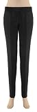 MAXSTUDIO SILK & COTTON BROADCLOTH TAILORED PANTS