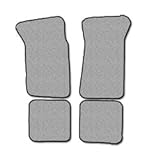 Oldsmobile Delta 88 Simplex Carpeted Custom-Fit Floor Mats - 4 PC Set - Medium Gray (1977 1978 1979 1980 1981 1982 1983 1984 1985 77 78 79 80 81 82 83 84 85)