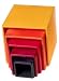 Nesting Wooden Boxes, Yellow