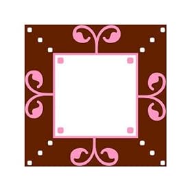 Juicy Brown and Pink Gift Tags