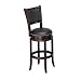 ACME 07256 Espresso Finish Wood 29"SH High Back Swivel Bar Stool