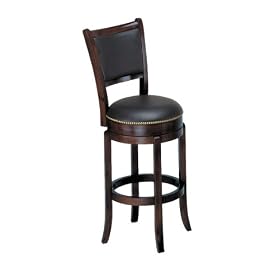 Click here to buy ACME Espresso Swivel Pub Chair, 44H by ACME.