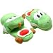 Super Mario Brothers: Green Yoshi Slippers Plush