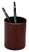 Two-Tone Leather Pencil Cup