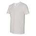 Next Level Apparel 6440 Mens Premium Fitted Sueded V-Neck Tee - White, Medium