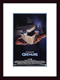 Gremlins by unknown 17.00X11.00 Framed with Black Wood Frame
