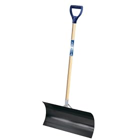Ames True Temper 1639300 24-Inch Wood Handle Snow Pusher