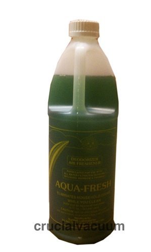 Aqua Fresh Deodorizer and Air Freshener for Rainbow Vacuum Vacuum Cleaners D 32oz; Neutralize odors in your home with a small amount in your water basin