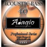 2 SETS! Adagio Professional Acoustic Bass Guitar String 40-95