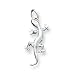 Sterling Silver Lizard Charm with 20 inch Sterling Silver Chain