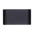 Artistic Products 4133-6-1 Bonded Leather Desk Pad Gold-Tooled Panels, 20 X 36, Black