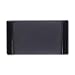 Artistic Products 4133-6-1 Bonded Leather Desk Pad Gold-Tooled Panels, 20 X 36, Black