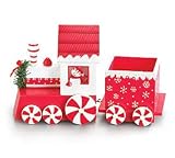 Wood Christmas Train Planter With Snowman Great Holiday Decor