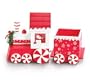 Wood Christmas Train Planter With Snowman Great Holiday Decor