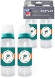 Miami Dolphins Baby Bottles - 2 Pack