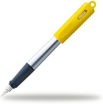 Lamy Nexx Fountain Pen - Limited Edition Citron Coloured Cap - Medium Nib