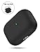 Miracase Upgrade Cover for Airpods Pro Case, Triple Layer Protective Liquid Silicone Case for AirPods Pro Charging Case, 2019 Release LED Visible Shockproof Soft Skin Friendly Silicone Case (Black)