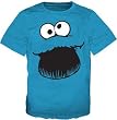 Bioworld Youth Sesame Street Cookie Monster Face T-shirt