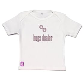 DribbleFactory Hugs Dealer White T-Shirt (24 Months)