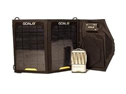 Goal 0 Zero 19010 Guide 10 Plus Adventure Kit Nomad 7 Solar Charger & 4 AA Battery USB Power Pack