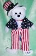 Star# 86 Uncle Sam Bear